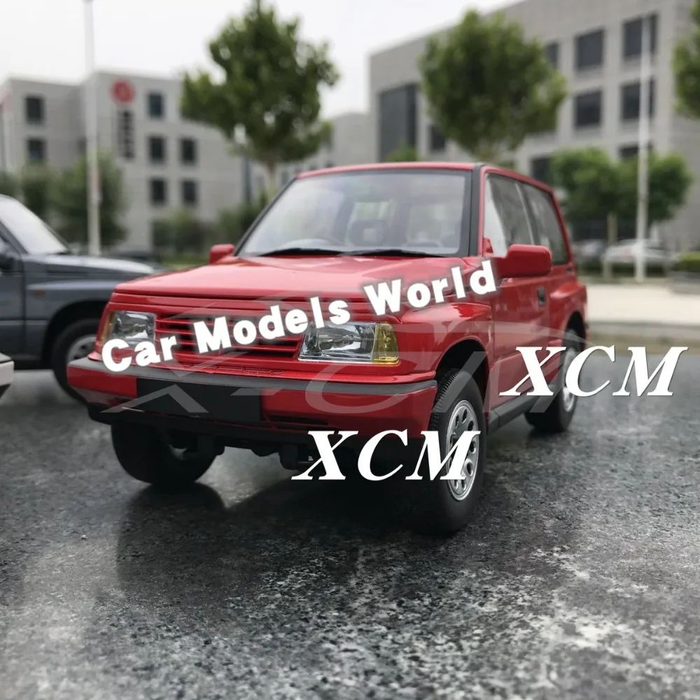 Литая модель автомобиля для Vitara Escudo RHD (красный) 1:18 + маленький подарок!|Наземный