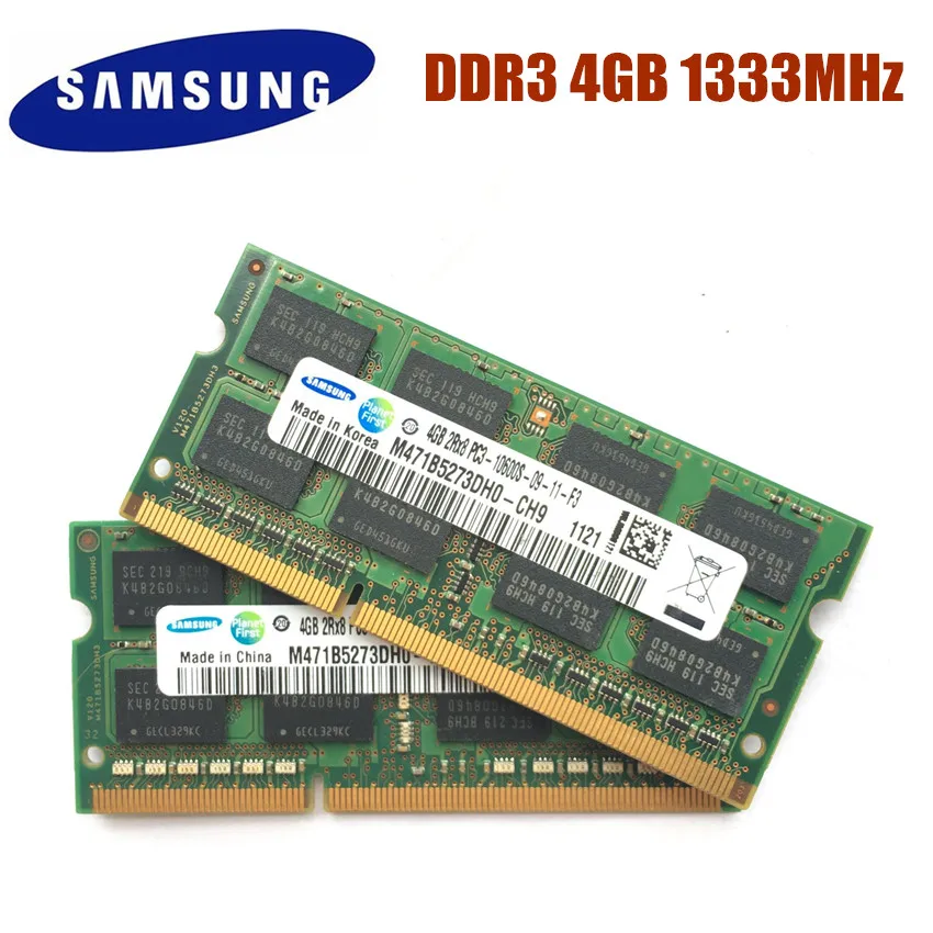Samsung1GB 2 ГБ/4 ГБ/8 ГБ 2G 4G PC2 PC3 DDR2 DDR3 667 МГц 800 1333 МГц 1600 5300S 6400S 8500S 10600S памяти ноутбука ноутбук Оперативная память