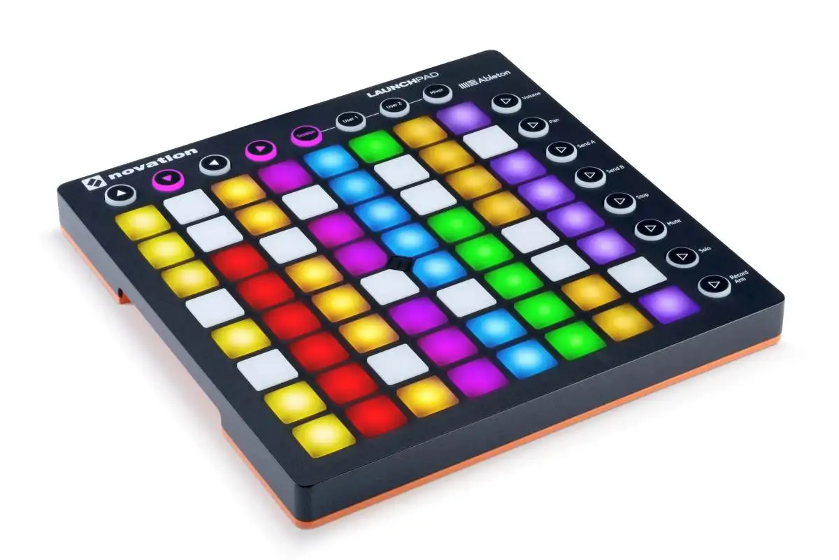 Novation Launchpad RGB DJ hit pad Resolume VJ midi controlle | Электроника