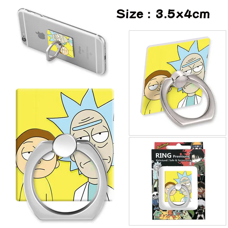 Rick and Mori держатель кольца для телефона вращение на 360 градусов Универсальное
