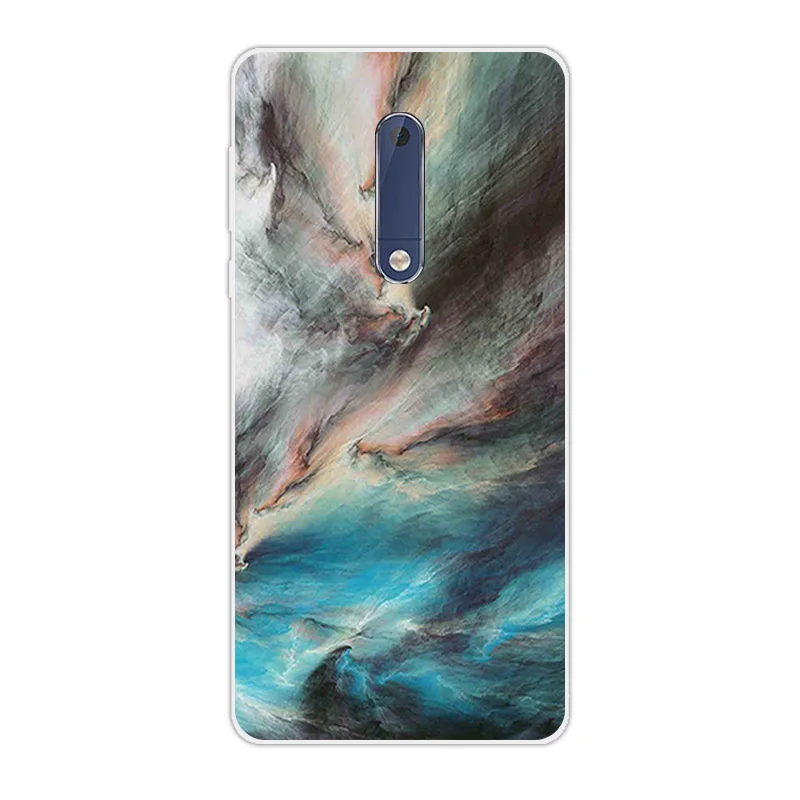 Чехлы для Nokia 5 nokia5 мягкий чехол из ТПУ телефона популярный дизайн жирафа
