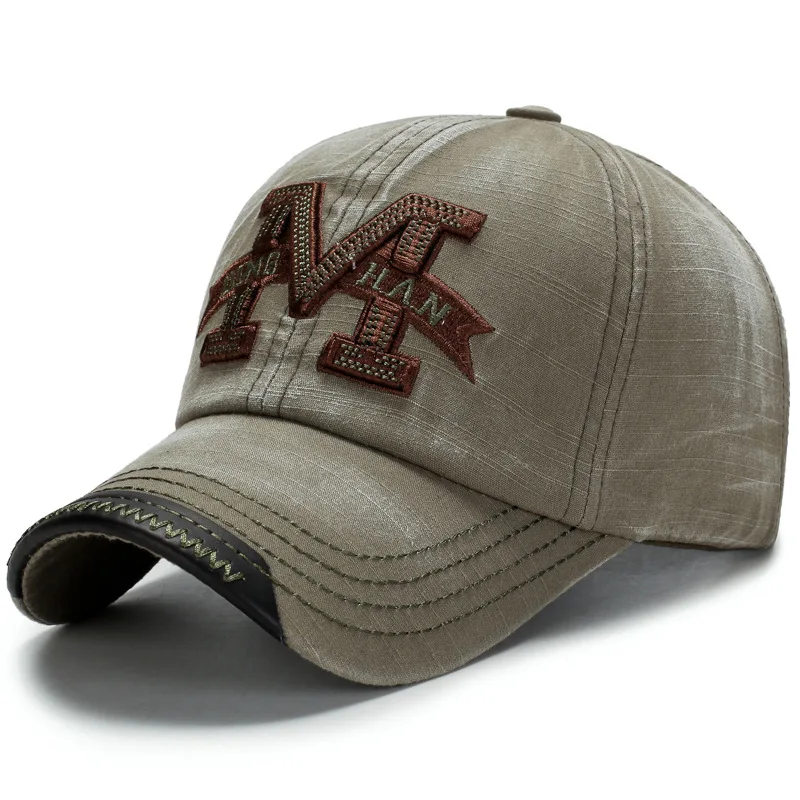 YIGA 2018 New Fashion Washed Hats Casual Old Baseball Cap Outdoor Embroidered Visor for Man Women wholesale | Аксессуары для