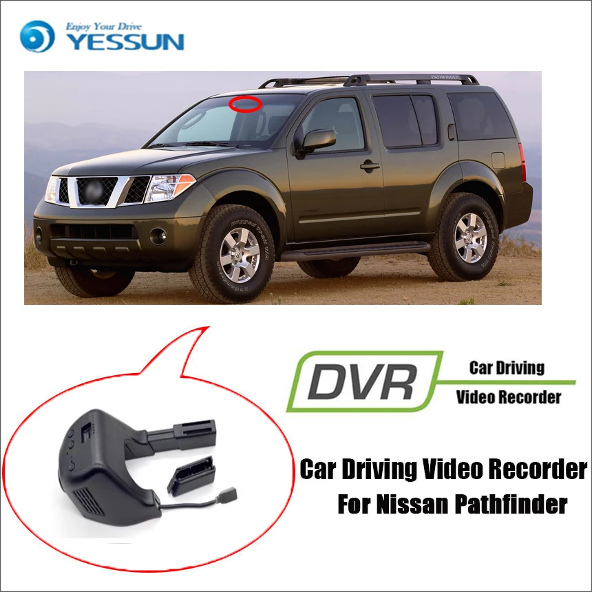 YESSUN для Nissan Pathfinder Автомобильный видеорегистратор DVR Mini control APP Wifi камера FHD 1080 P регистратор приборная панель камера