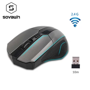 Беспроводная мышь Sovawin, 2,4 ГГц, оптическая, USB, мини, 1600 DPI, 6 кнопок, оптическая игровая мышь, для ПК, ноутбука