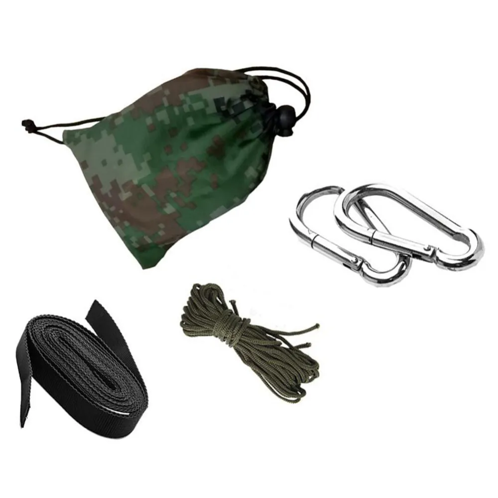 accessories1 Портативный дорожный гамак для отдыха на открытом воздухе с москитной сеткой Сверхлегкий охотничий кемпинговый тент москитная сетка подвесная спальная кровать - Color: accessories1