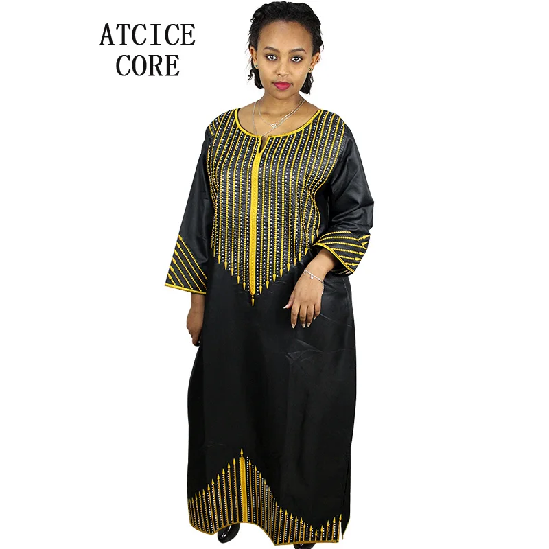 Африканский новый модный дизайн платье с вышивкой длинное без шарфа TRA068 # |