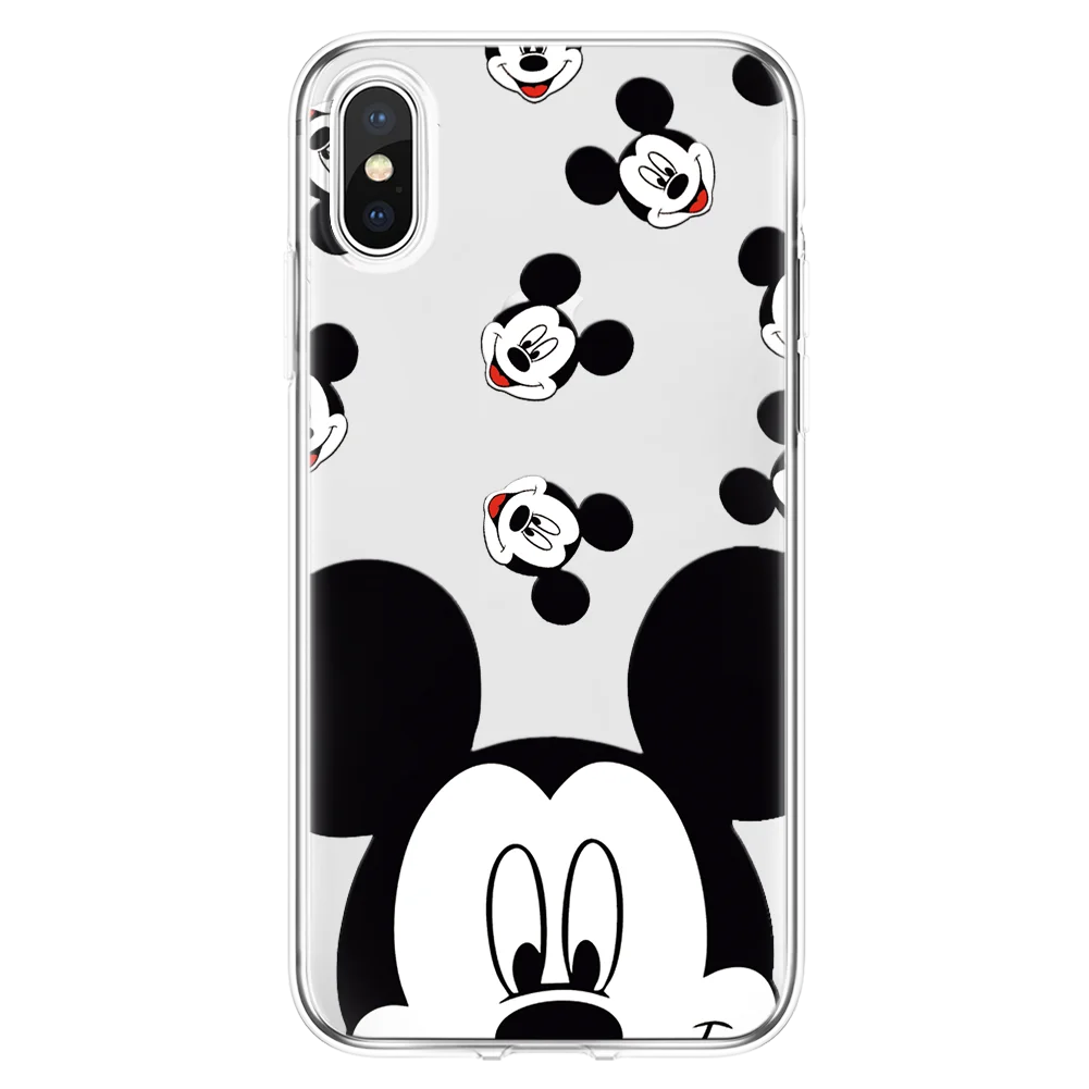 miqi6tou Милый мягкий чехол из ТПУ с рисунком для iPhone 5, 5S, 5C, 7, 8 Plus, 6, 6 S, X, 4, 4S, SE, 11, чехол для iPhone XS Max, чехол для iPhone XR, чехол, Fundas - Цвет: miqi6tou
