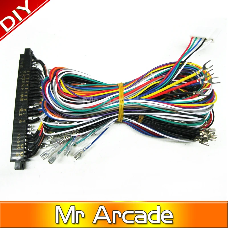 Новый набор аркадных игр jamma с 2 джойстиками 4/8 way 16happ Нажимные кнопки аркадные