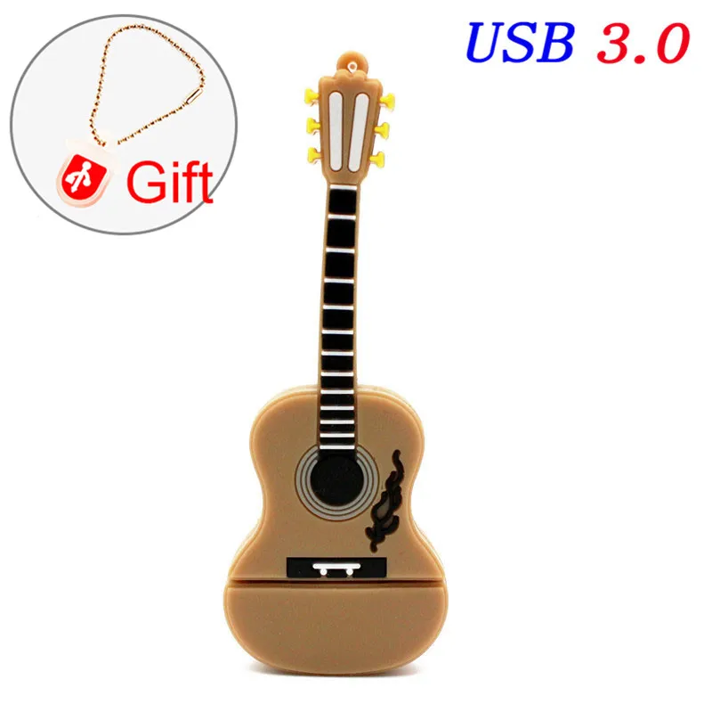 JASTER новейшая модель флеш-накопитель для гитары USB3.0 4GB 8gb 64gb 32gb Usb creativo pendrive мини-карта памяти в подарок - Цвет: T5
