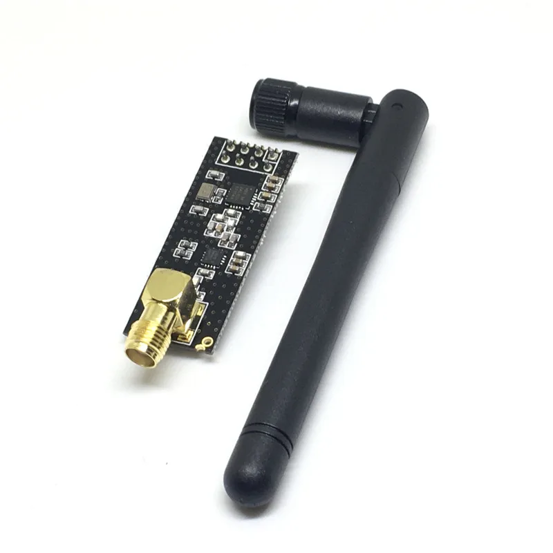 1 шт. беспроводные модули 2 4G метровые дальние NRF24L01 + PA LNA (с антенной)|Интегральные