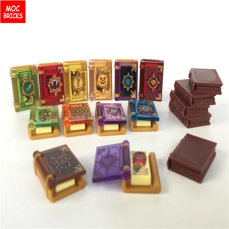 Распродажа кубики Moc DIY Nexus Knights Jestro, волшебные книги, игрушки, развивающие фигурки, блоки, кубики, лучшие детские подарки