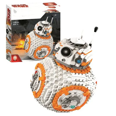 New star wars bb8 Robot starfighter fit technic figures model Building Block bricks Toy 75187 gift kid boys | Игрушки и хобби