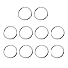 10 шт.компл. Прочные Кольца для салфеток, бесшовные сварные ленты из нержавеющей стали 304, круглые уплотнительные кольца 3 мм x 25 мм