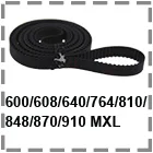 SUMRAY по методу Ремень ГРМ 320/326/328/329/330/344/352/362 по методу резиновые Ремни Круглый 6/10 мм ширина для MXL Зубчатый шкивы