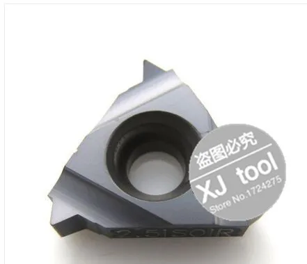 Лучшее качество 10 шт. 16IR 2.5ISO резьбовые вставки Индексируемые вольфрам карбид