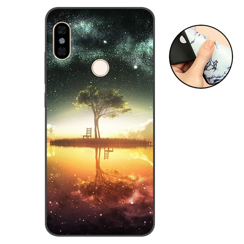 Чехол для Xiaomi Redmi Note 6 Pro Capa Bumper on Note6 pro силиконовый чехол Xiomi Global|Бамперы| |