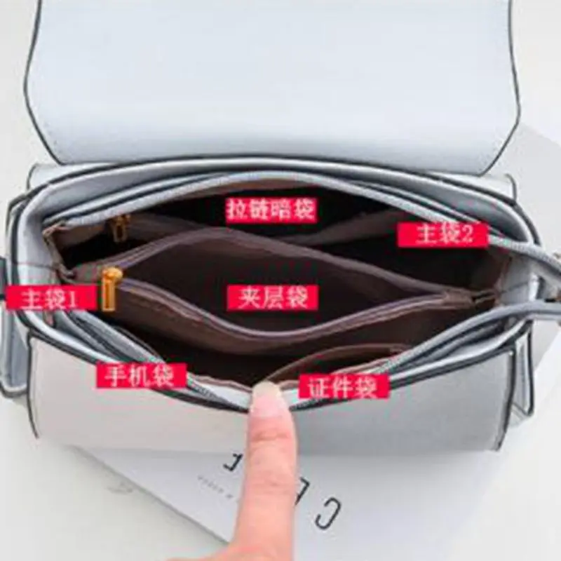 

Fashion Hit Color Designer Women Leather Bags Ladies Handbag Tote Top-handle Hand Bags Female Shoulder Messenger Bag LW-341