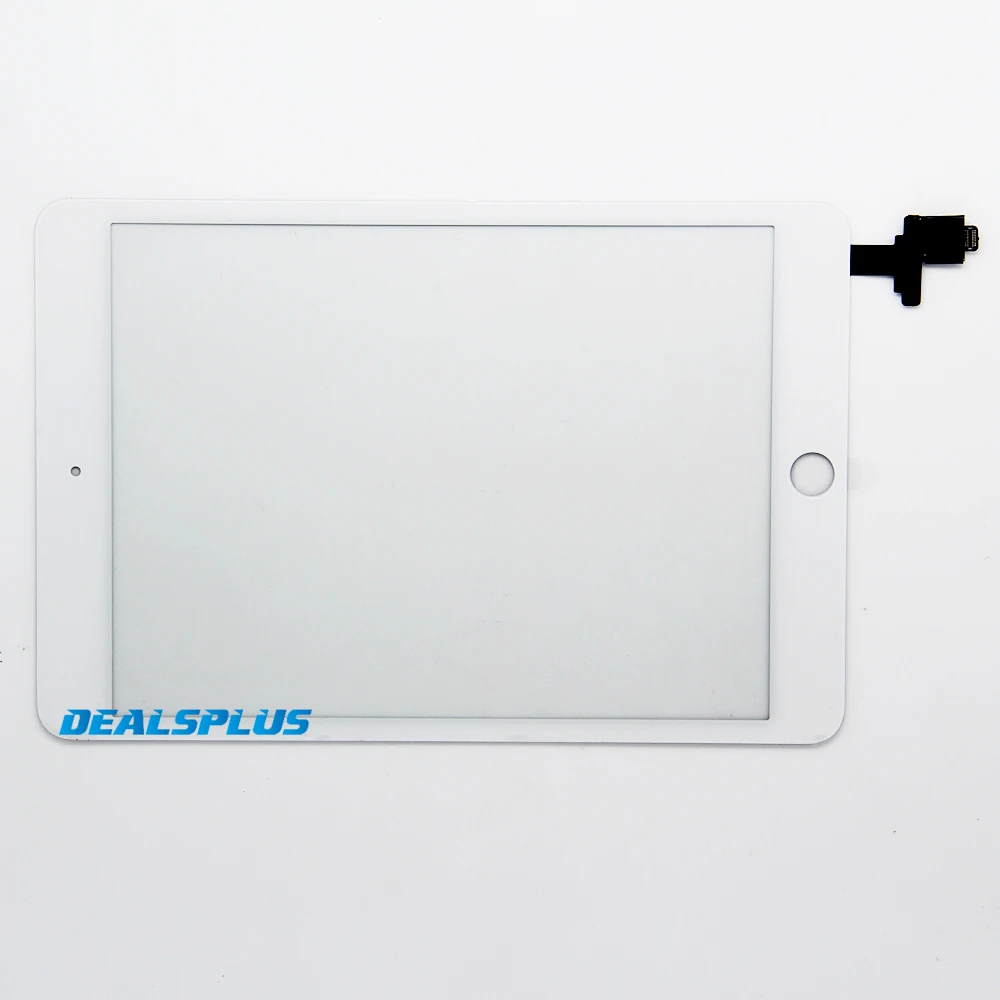 Сменный новый сенсорный экран с IC гибким кабелем дигитайзер без кнопки Home для iPad