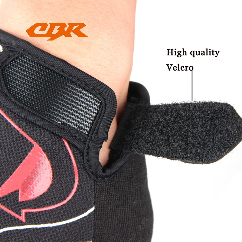 Велосипедные перчатки CBR с гелевой накладкой дышащие летние спортивные