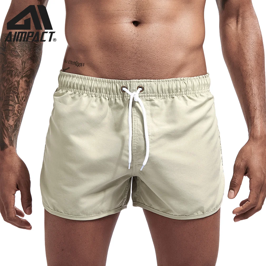 Aimpact быстросохнущие пляжные шорты для мужчин лето повседневное Active Sexy BeachSurf Swimi человек спортсмен Gymi дома Hybird стволы PF55