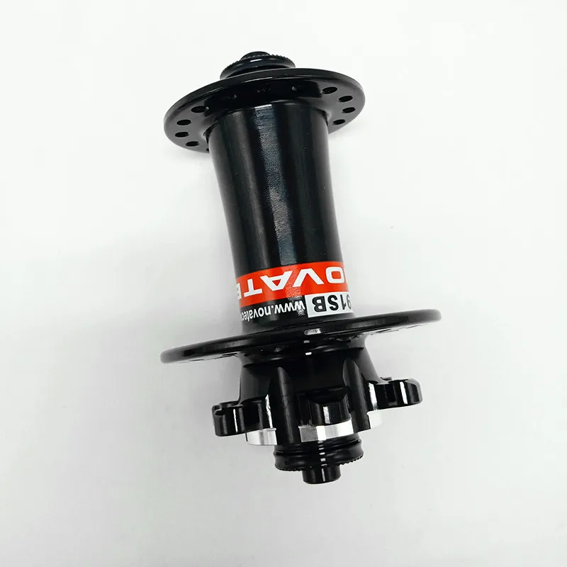 front mtb disc 6 bolt hubs novatec D791SB Disc Brake hub Shaft 9mm * 100mm 139g Bearing four 24 28 32H | Спорт и развлечения