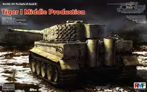 Полевая модель Rye 1/35 масштаб RM5010 № 6 полная внутренняя конструкция Tiger I среднее