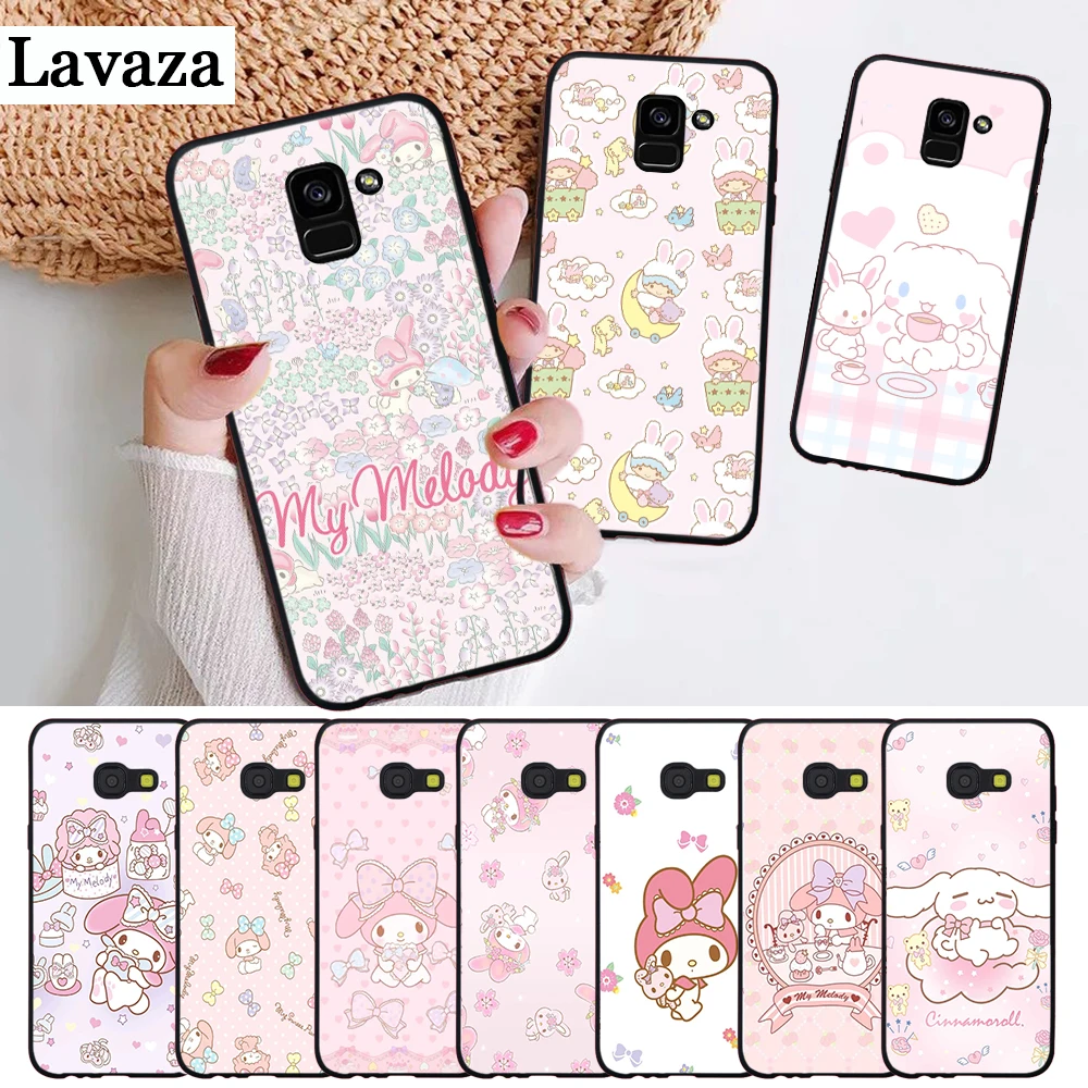 Силиконовый чехол My Melody Coque для Samsung A2 Core A3 A5 A6 Plus A7 A8 A9 A10 A30 A50 A60 A70 A10S A30S A50S