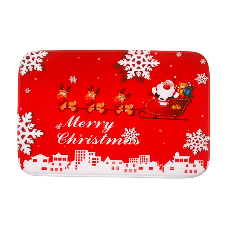 Outdoor Carpet 5 Рождественские украшения для дома Navidad год Рождество Санта Calus баннер рождественские подарки Рождество Dcor счастливый год - Цвет: Outdoor Carpet 5