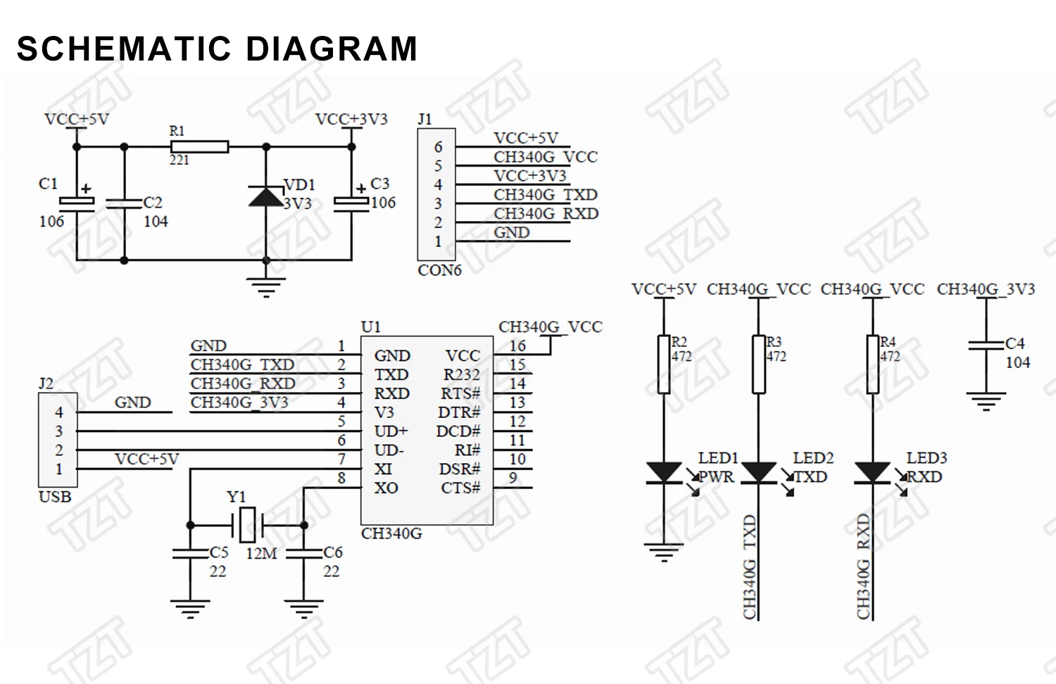 CH340 модуль USB к ttl CH340G обновление скачать небольшой провод щетка пластина STC микроконтроллер Плата USB к последовательному