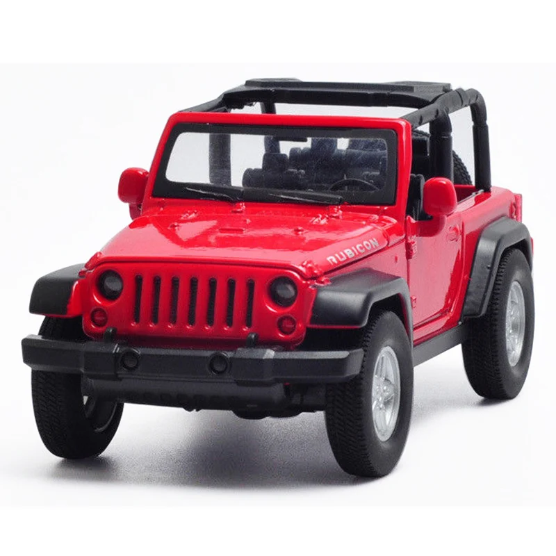 HOMMAT моделирование 1:32 Jeep Wrangler Rubicon SUV автомобиль литой игрушечный автомобиль Модель Коллекция детский подарок автомобили игрушки для детей
