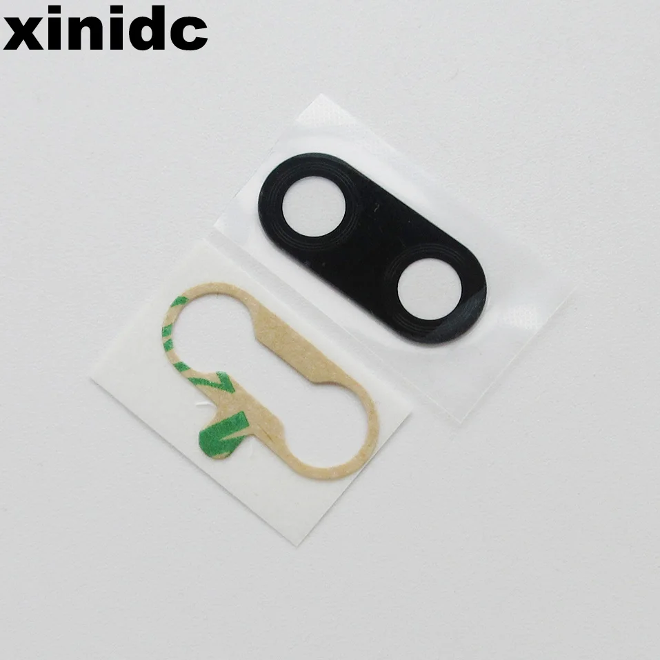 

Xinidc 50 шт. Оригинальный стеклянный чехол для объектива задней камеры для Huawei Honor 10 с клейкой наклейкой и пинцетом Бесплатная доставка