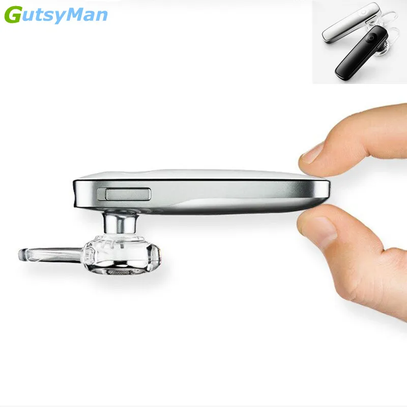 GutsyMan бизнес bluetooth наушники Беспроводная стерео гарнитура с micphone handsfree звонки для