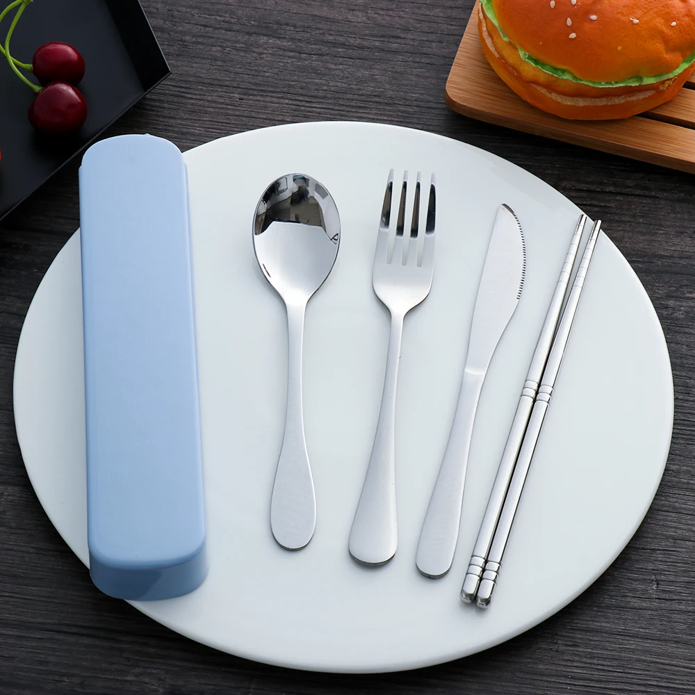 Набор столовых приборов из нержавеющей стали набор полезных для путешествий