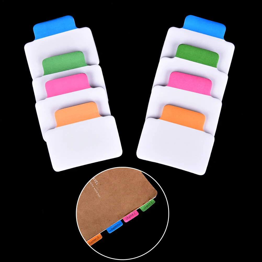 Цвет мини BookmarkNote вкладки информация метки IndexStickers заметки StationerySchool поставки