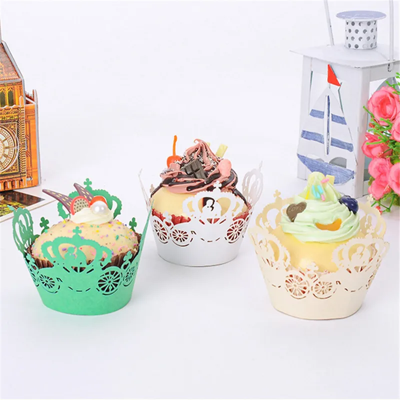 50 шт. Лазерная резка Завертчицы тыквы автомобиль любовь пары свадебные