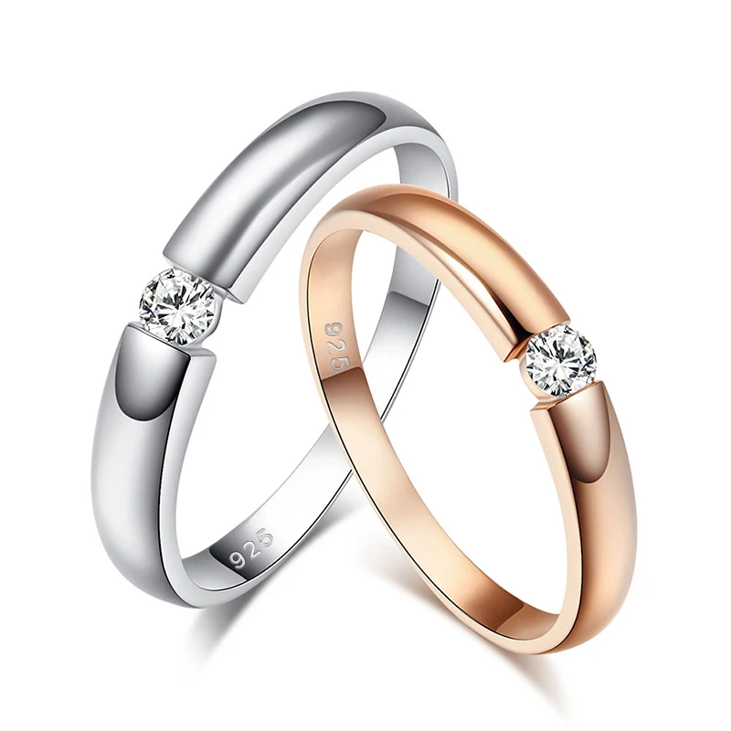 Винтажные классические кольца для женщин и мужчин ювелирные изделия из