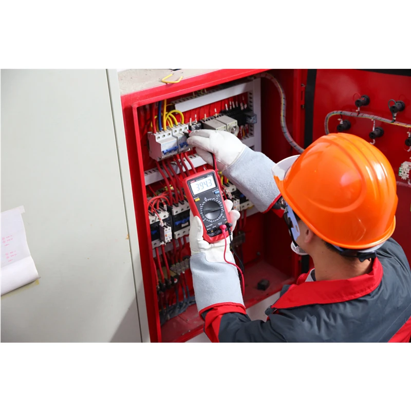 UNI T UT890D Цифровой мультиметр True RMS AC/DC Напряжение Ток Сопротивление тестеры Multi