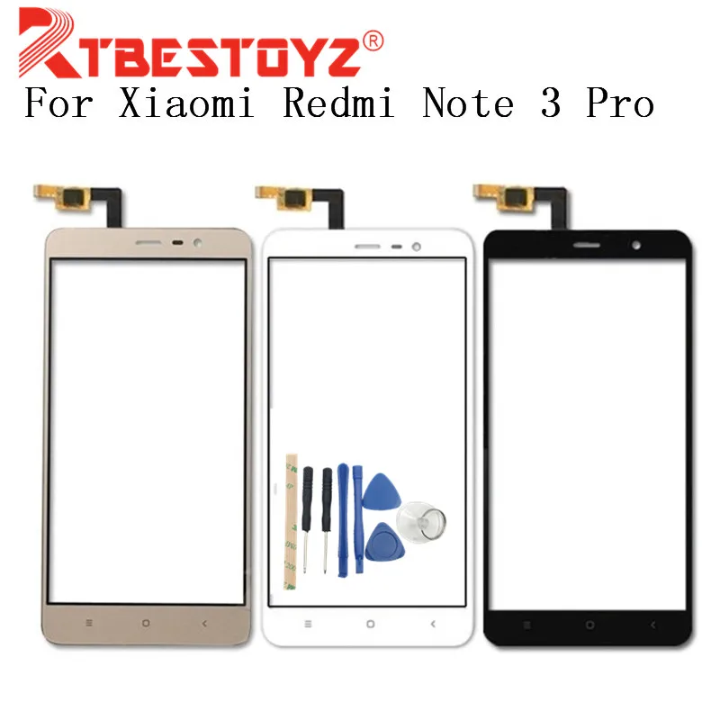 Стеклянный сенсорный датчик RTBESTOYZ для Xiaomi Redmi Note 3 Pro сенсорная панель Red Rice