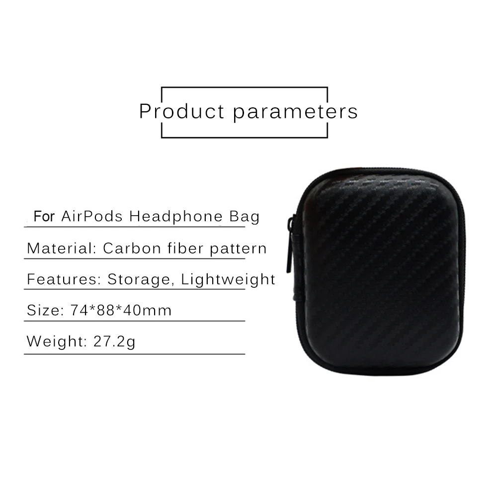 Полезная коробка для хранения 5 в 1, чехол для наушников AirPods, защита для наушников, чехол для наушников AirPods, чехол