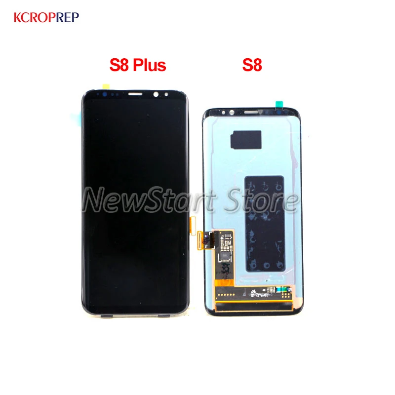 ЖК-дисплей 5 8 дюйма для Samsung Galaxy S8 6 2 Plus с сенсорным экраном + G955 G950 G950F | Мобильные