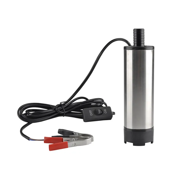 12V DC портативный микро насос диаметром 38 мм/погружной насос/дизельный масляный