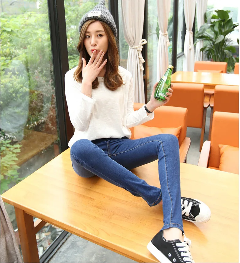 Зимние толстые теплые флисовые эластичные штаны для беременных 2017 Хлопок Одежда