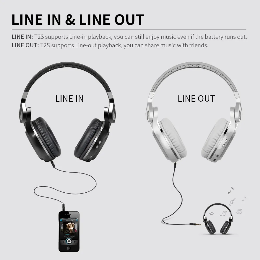 Bluedio T2S Bluetooth наушники складные BT 4.1 Беспроводные сбасом bluetooth гарнитуры-наушники для музыки телефона xiaomi