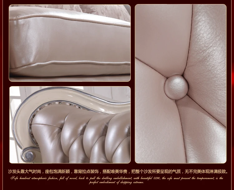 Антикварный стиль классическая мебель для гостиной диван с 8509 из натуральной