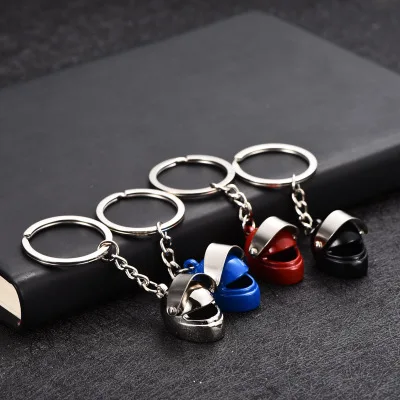 Мотоцикл брелок в виде шлема личности Жесткий Шляпа игровой для ключей джедай