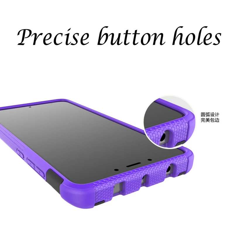 YSW For Xiaomi Redmi Note 4 Case Armor Hybrid Shockproof Silicone Hard Stand Cover 4X Coque | Мобильные телефоны и