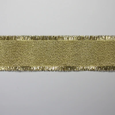 GOLD Free shipping Silver Metallic Glitter Ribbons - Цвет: GOLD