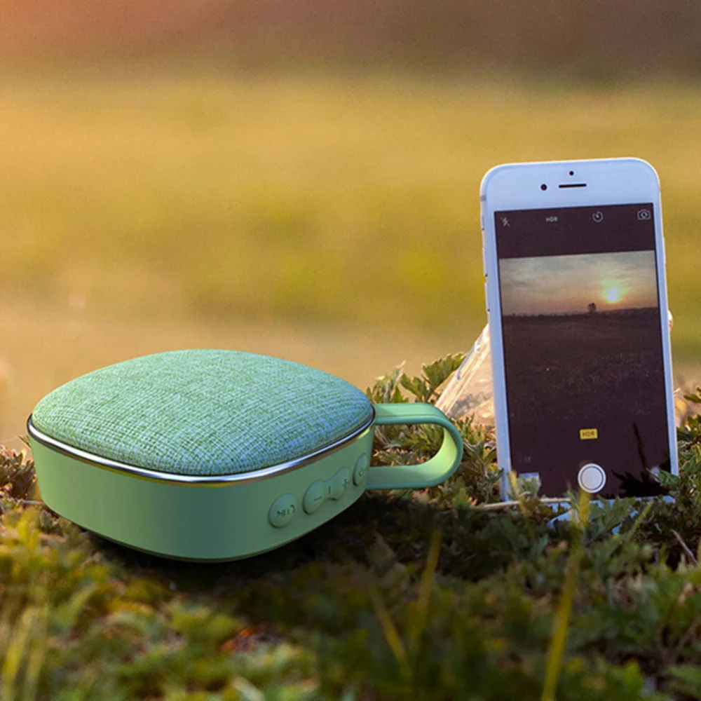 Пластик + силиконовый супер мини Беспроводной Bluetooth Динамик Портативный