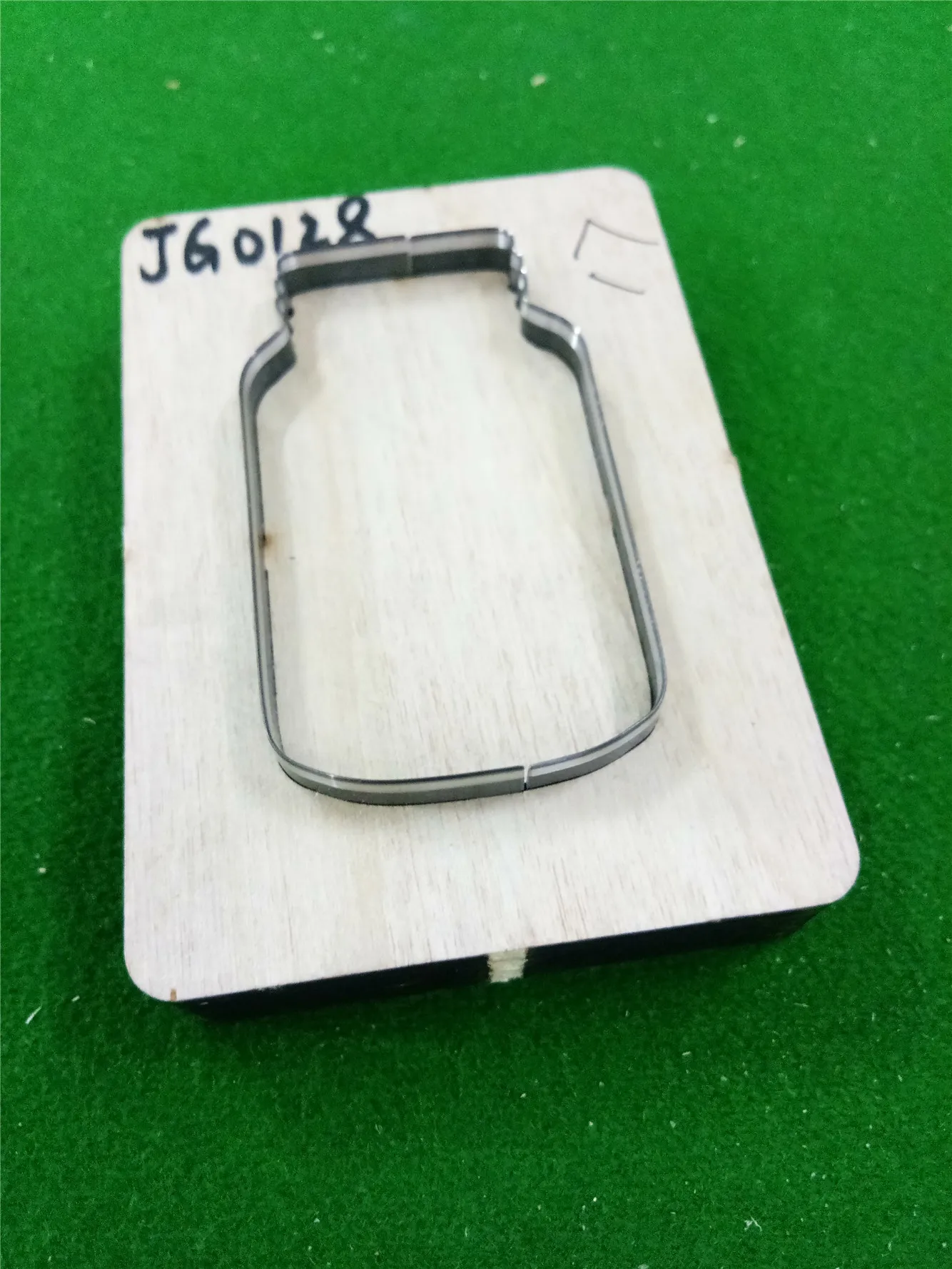 Бутылка DIY новая деревянная форма для скрапбукинга кожаной бумаги войлочный