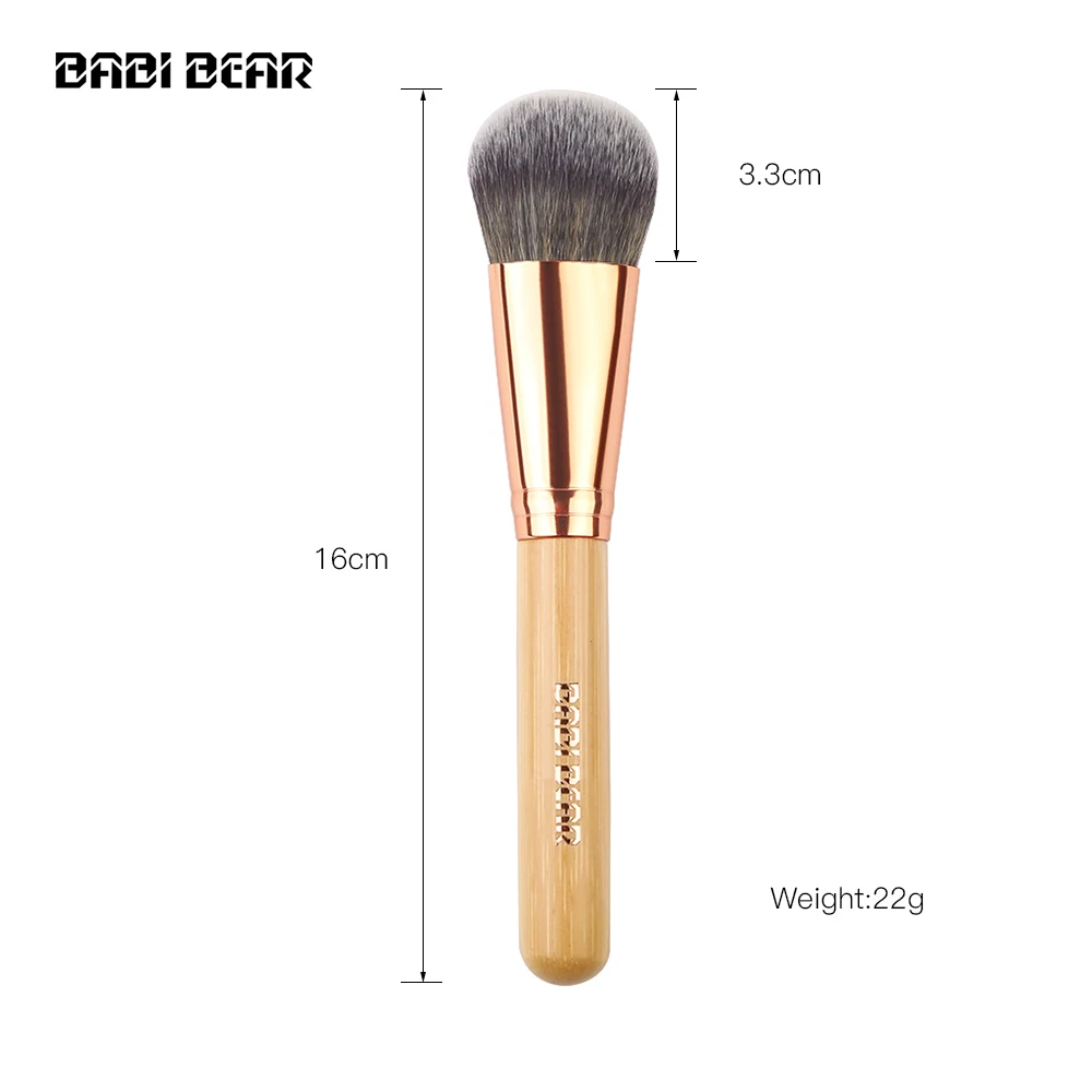 BABI BEAR 1 шт. профессиональный косметический макияж кисти косметические синтетические волосы основа пудра Румяна Макияж Brochas Maquillaje профессиональный